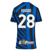 Camiseta Inter Milan Benjamin Pavard #28 Primera Equipación Replica 2024-25 para mujer mangas cortas